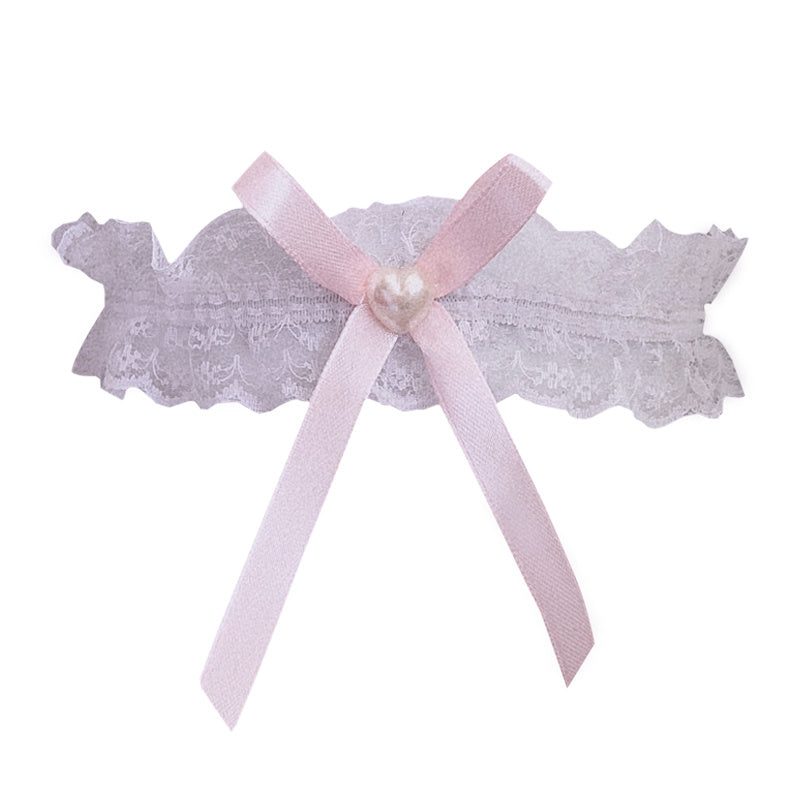 Lace Bow Leg Garter